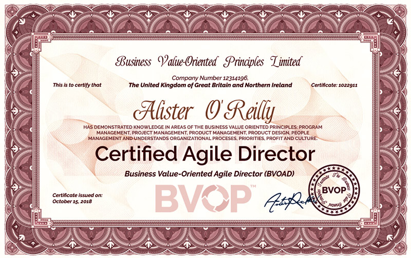Program Director certificate Program Director certificate