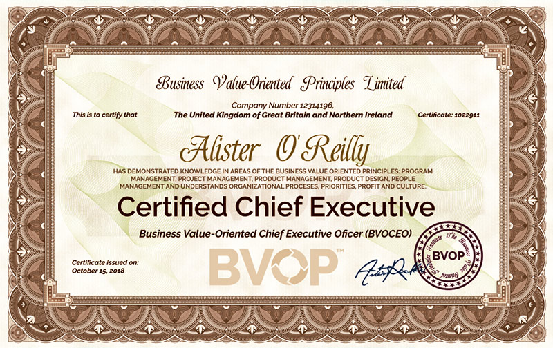 Chief Executive Certification Chief Executive Certification